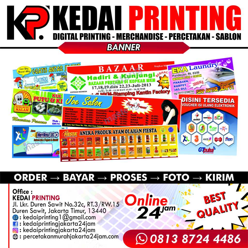 Cetak Banner Murah - Kedai Printing