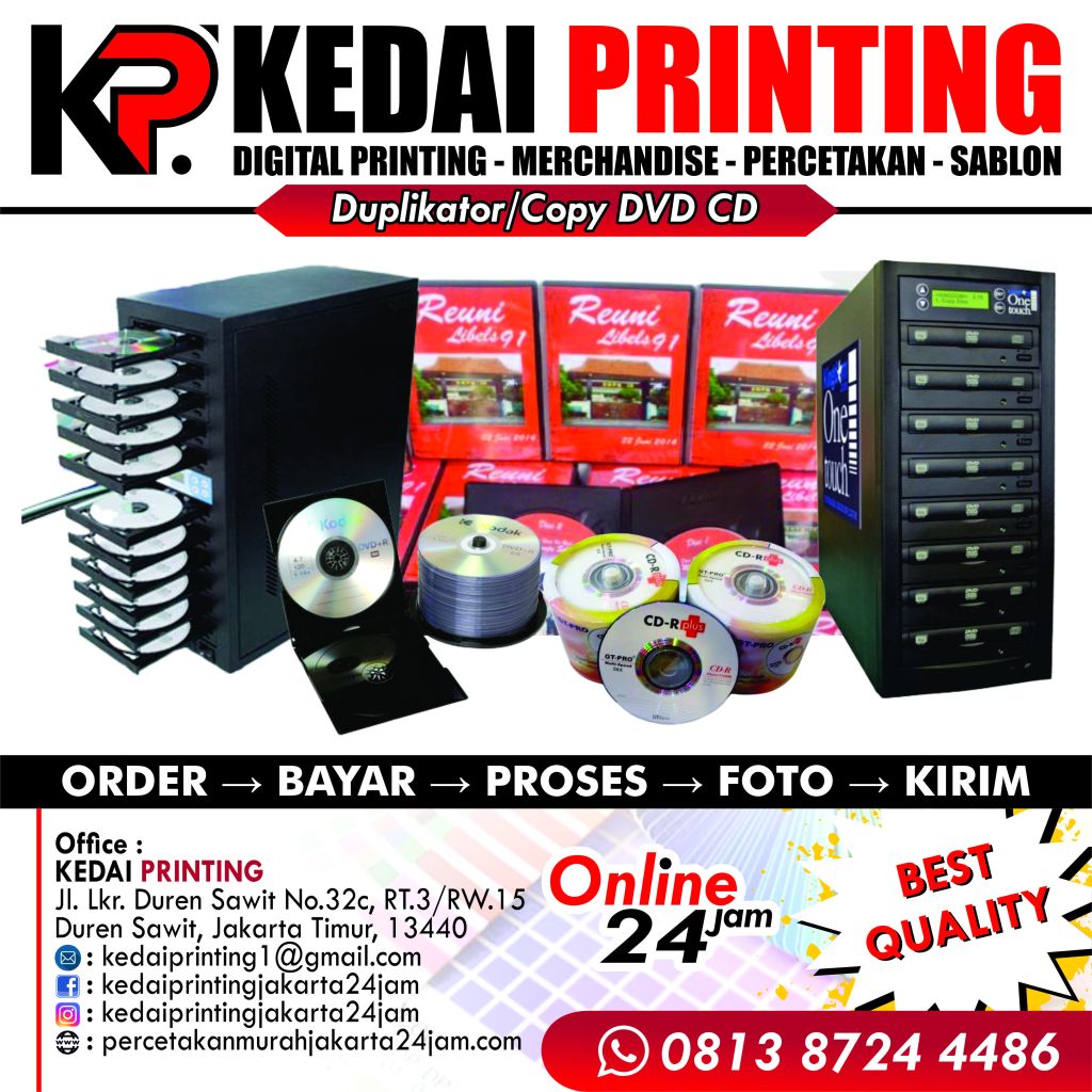 Copy DVD CD - Kedai Printing