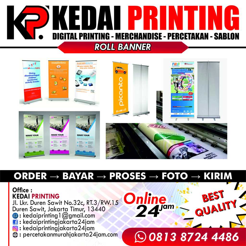 Roll Up Banner - Kedai Printing